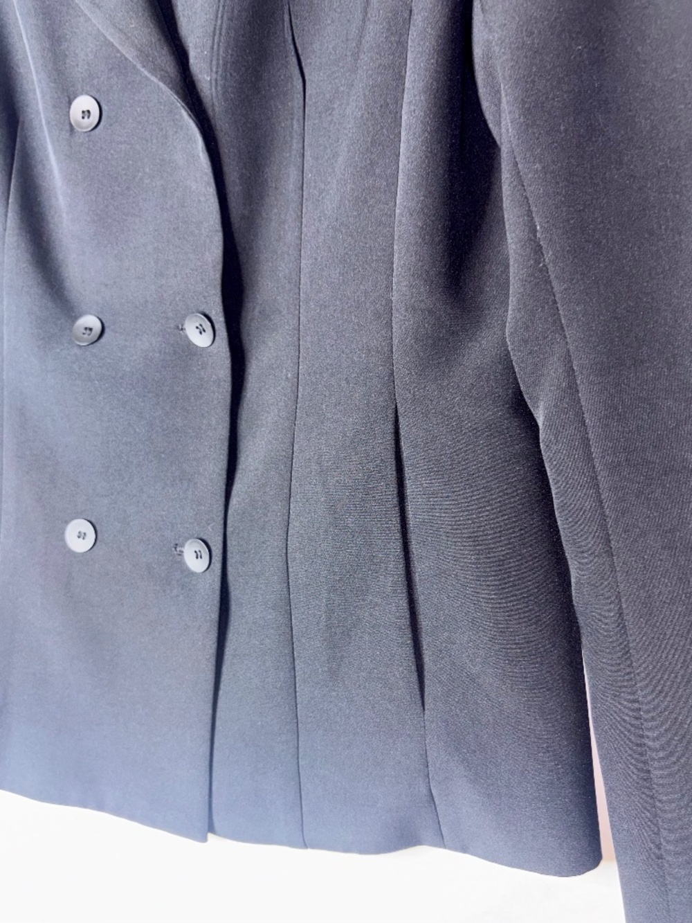 Annette Görtz Black Double Breasted Blazer Women’s 38 Germany Avant Garde DESCRI